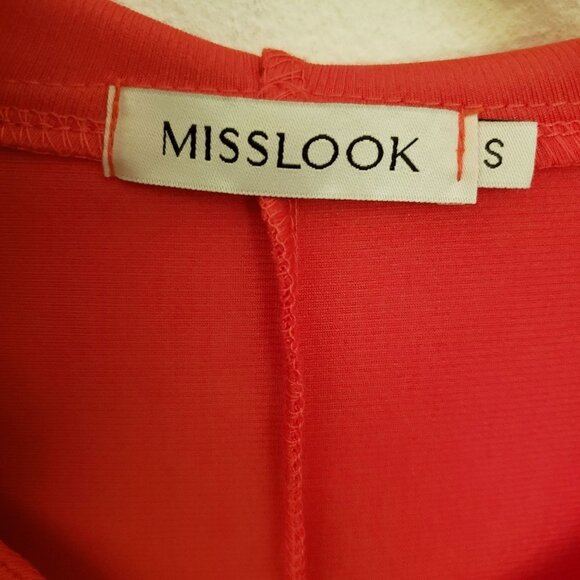 Misslook Oversize Red Hooded Wool  Blend Poncho Top Fits up to 2x EUC - Picture 6 of 7